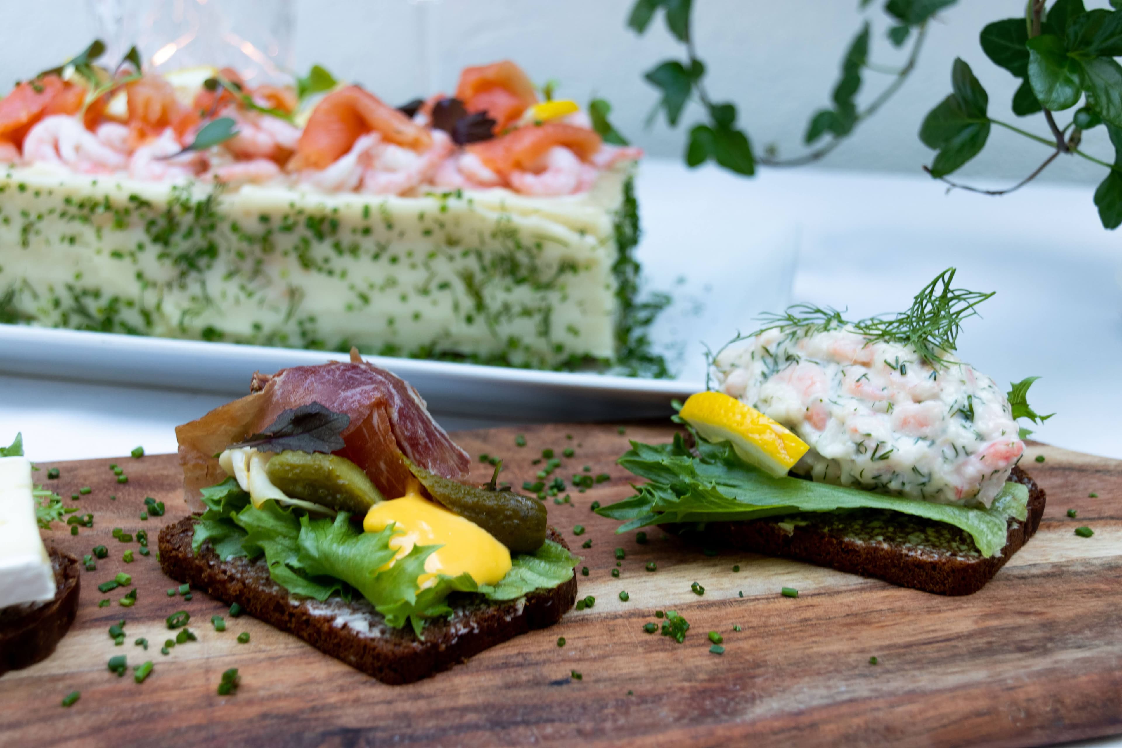 Smörrebröd & Smörgåstårta