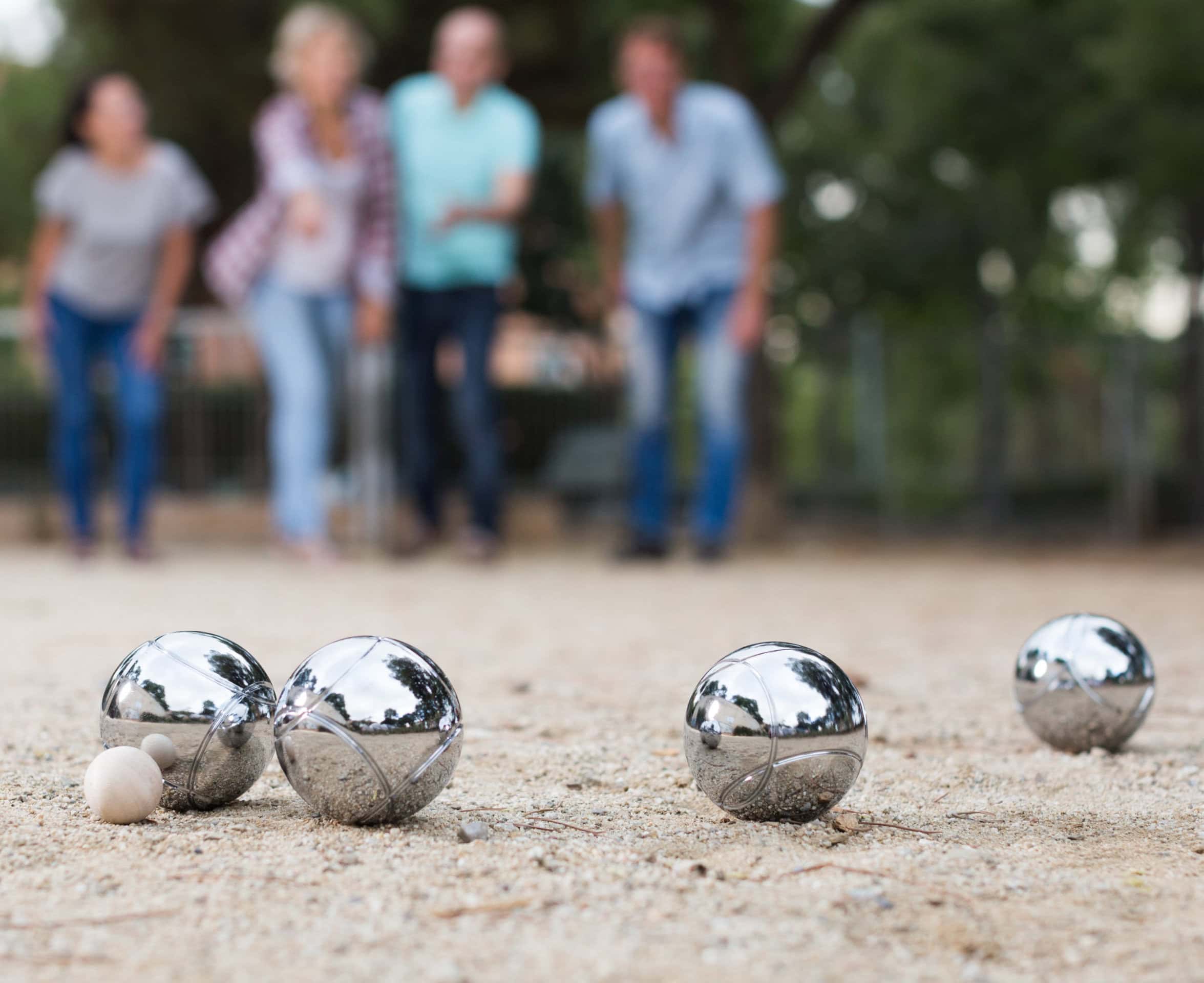 Boule i Parken